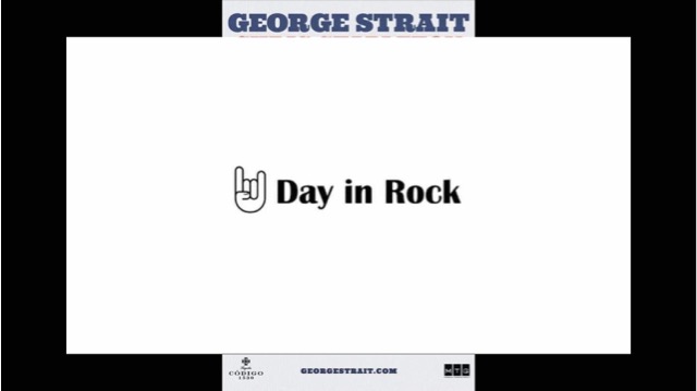George Strait Tour poster