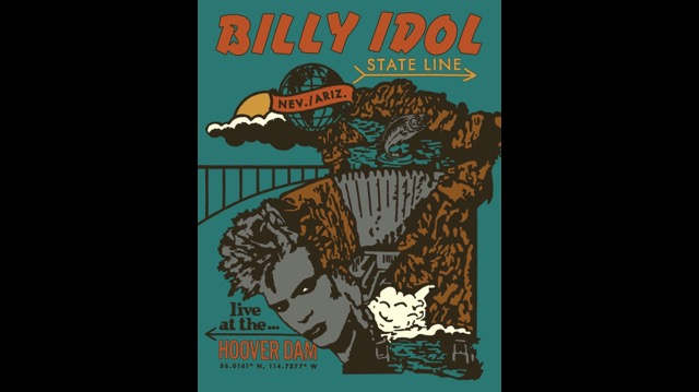 Billy Idol Made History With First-Ever Live Concert at the Hoover Dam - 2023 In Review