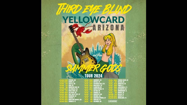 Third Eye Blind Recruit Yellowcard and A R I Z O N A For Summer Gods Tour
