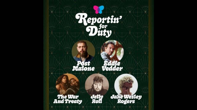 Post Malone, Eddie Vedder, The War And Treaty, Jelly Roll Lead Reportin' For Duty Lineup