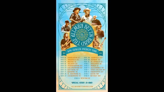 The Allman Betts Band Announce 2024 Spring Tour