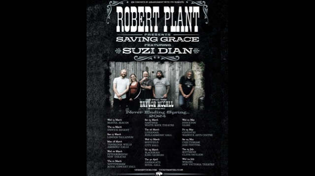 Robert Plant And Saving Grace Announce Headline Tour