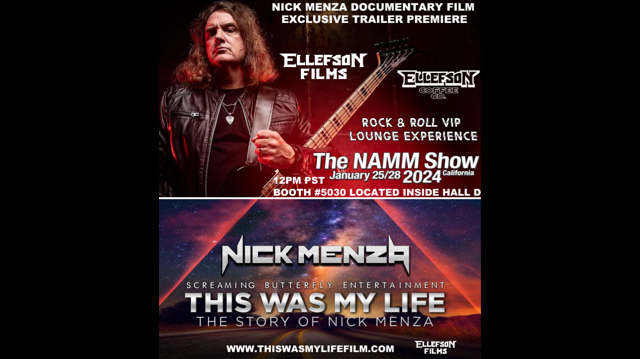 This Was My Life: The Story of Nick Menza Trailer To Premiere at NAMM Show