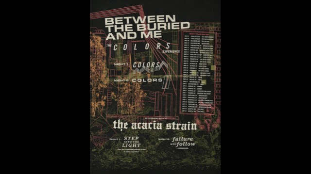 Between The Buried And Me Announce The Colors Experience Tour