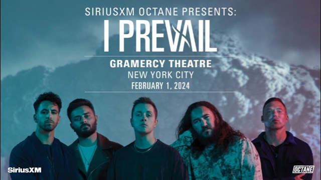 I Prevail To Rock Gramercy Theatre For SiriusXM
