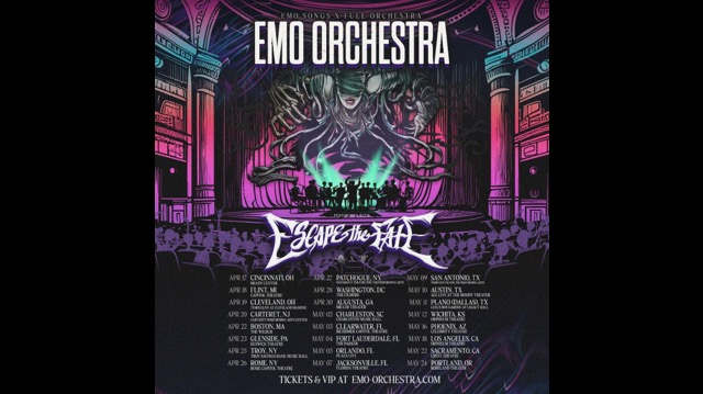 Emo Orchestra Recruit Escape The Fate For Spring Tour