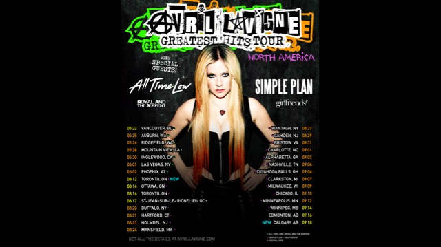 Avril Lavigne Expands The Greatest Hits Tour Due To High Demand