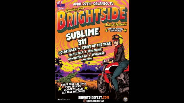Sublime, 311, Goldfinger, Story of the Year To Rock Brightside Music Festival