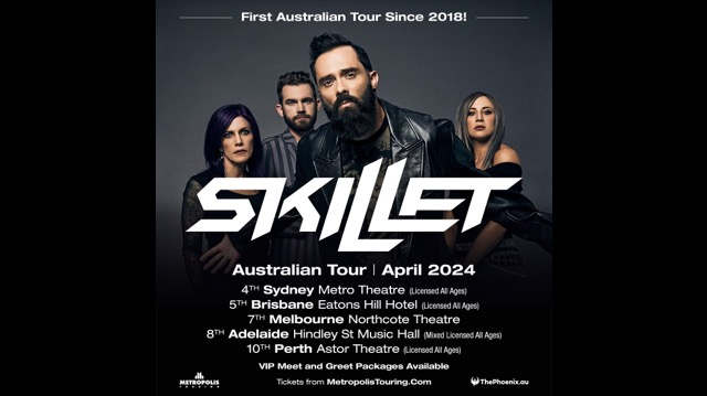 Skillet Announce First Australian Tour Since 2018