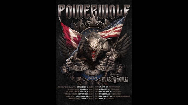 Powerwolf And Unleash The Archers Announce North American Tour