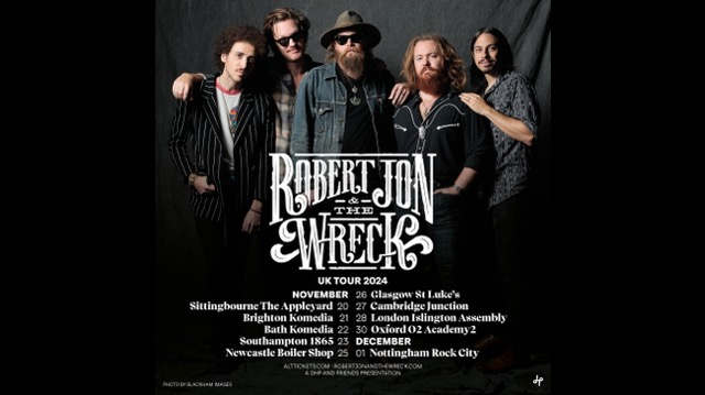 Robert Jon & The Wreck Announce Red Moon Rising Tour UK Tour