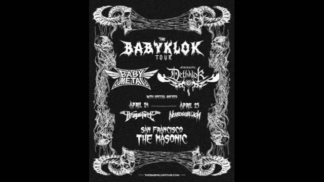 Dethklok and Babymetal Announced Special Babyklok Shows