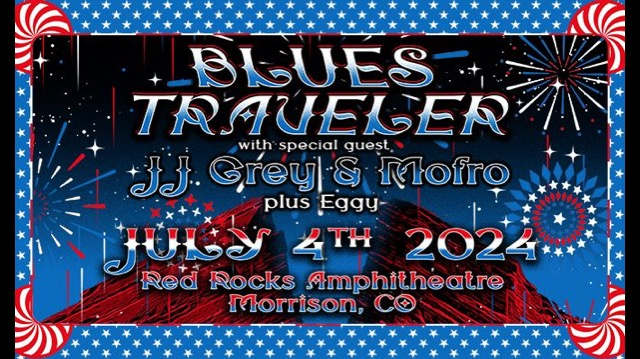 Blues Traveler Announce 30th Fourth Of July Performance At Red Rocks