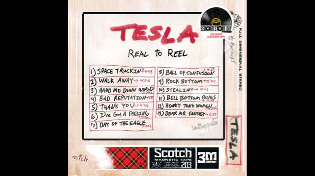 Tesla Releasing Double LP 'Real To Reel Vol I' For Record Store Day