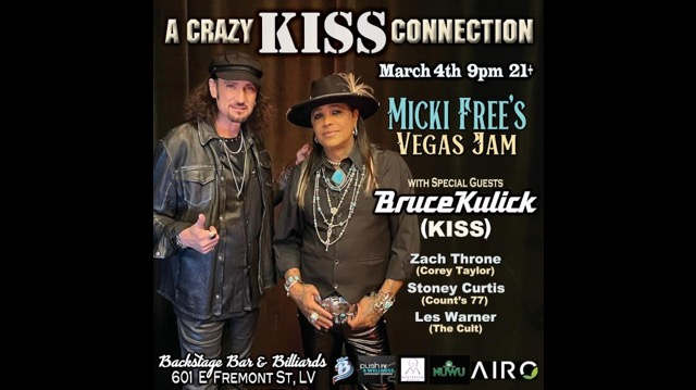 Micki Free Recruits Bruce Kulick For A Crazy KISS Connection Show