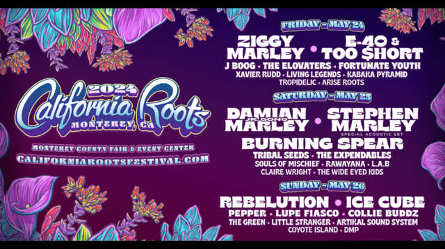 Ziggy Marley Added To California Roots Music and Arts Festival