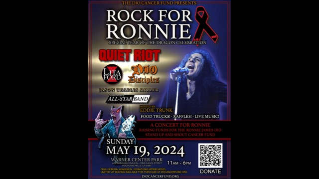 2024 Rock For Ronnie Concert in the Park Announced
