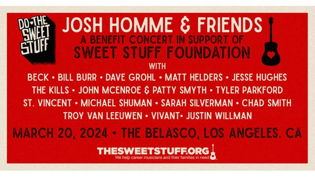 Josh Homme and Friends Event To Feature Dave Grohl, Beck, Chad Smith and More