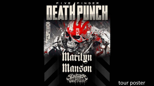 Five Finger Death Punch, Marilyn Manson and Slaughter To Prevail U.S. Tour Announced