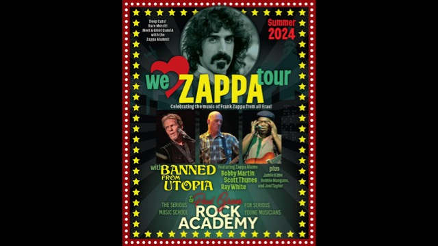 Banned From Utopia Featuring Frank Zappa Alumni To Tour With The Paul Green Rock Academy