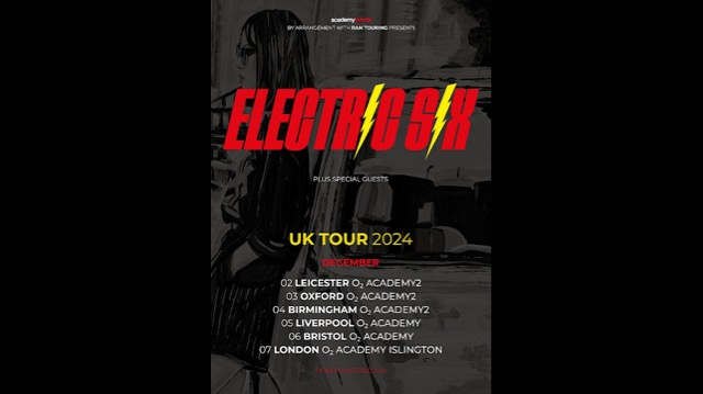 Electric Six Announce UK Headline Tour