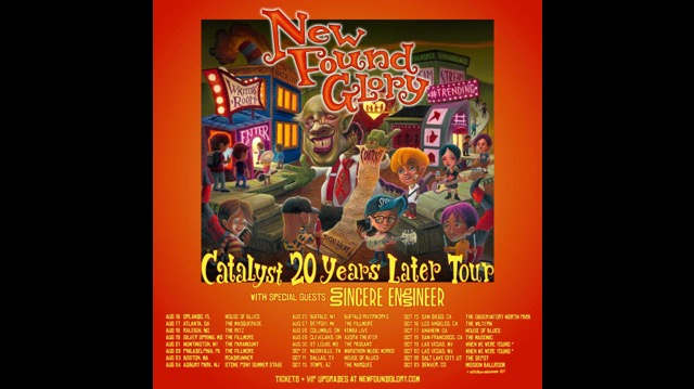 New Found Glory Playing Full 'Catalyst' Album On North American Tour