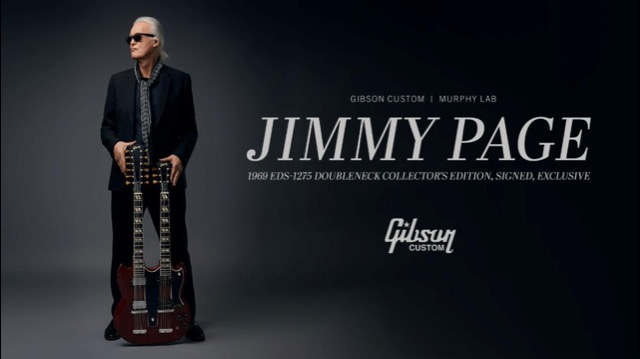 Gibson Announces Jimmy Page 1969 EDS-1275 Doubleneck Collector's Edition
