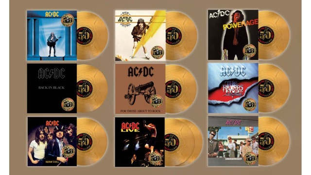 AC/DC Go Gold For 50th Anniversary