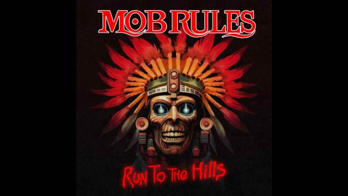 Mob Rules Cover Iron Maiden's 'Run To The Hills'