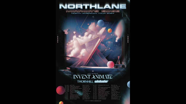 Northlane Plot North American Mirror's Edge Summer Tour