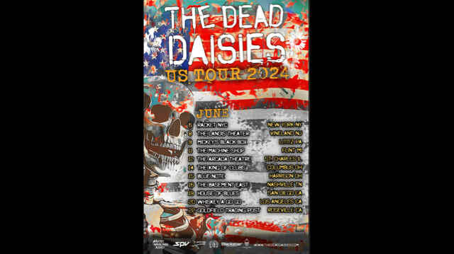 The Dead Daisies Announce U.S. Spring Tour