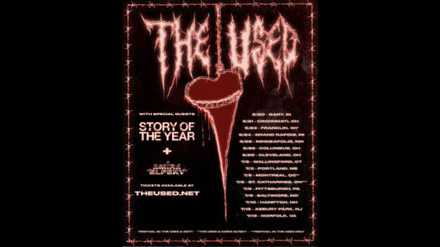 The Used, Story Of The Year and Amira Elfeky Plot Summer Tour