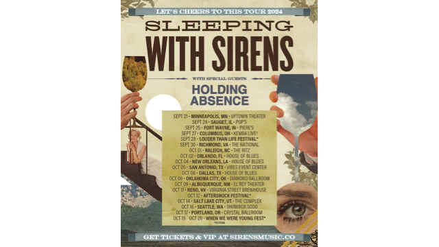Sleeping With Sirens To Play 'Let's Cheers To This' In Full On 2024 Tour