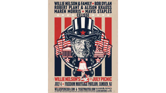 Willie Nelson's 4th Of July Picnic To Rock Philadelphia For The First Time