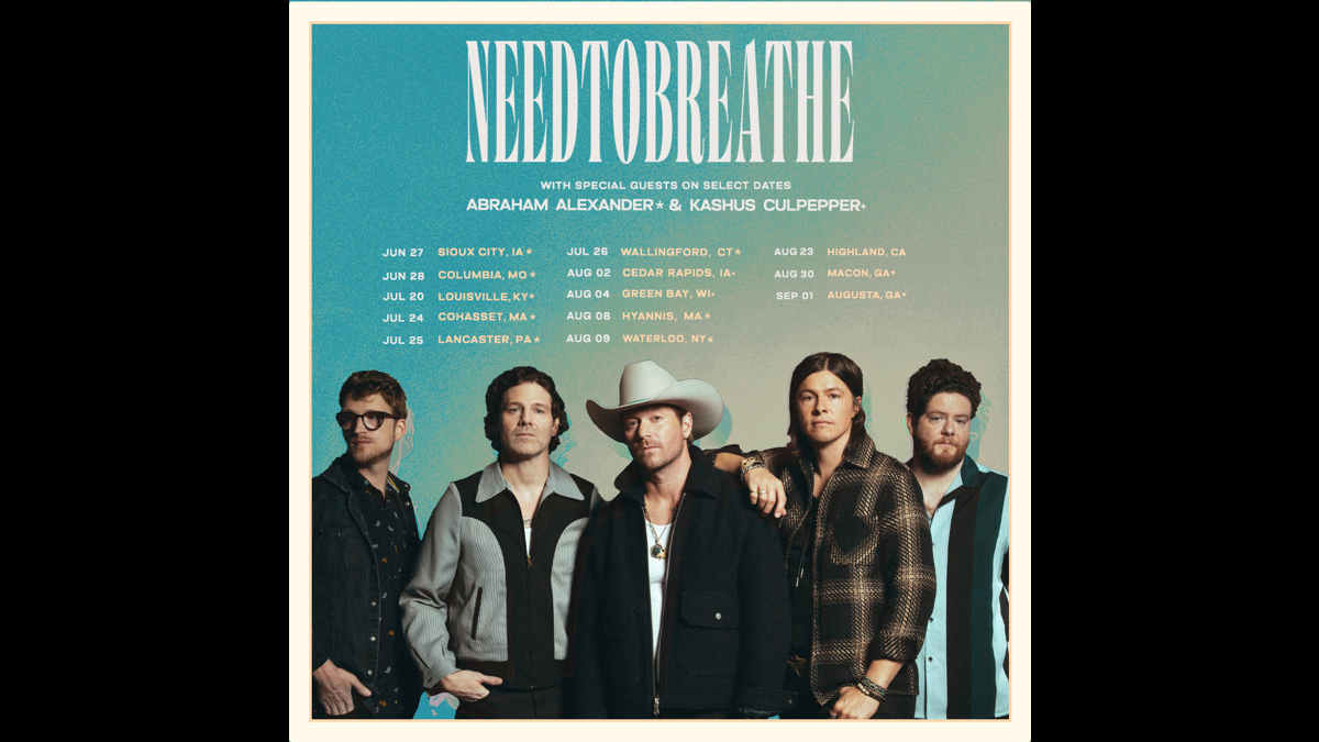 NEEDTOBREATHE Announce New Summer Tour Dates