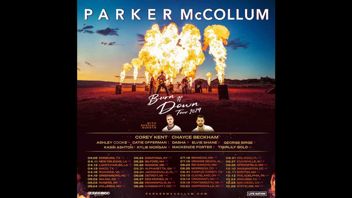 Parker McCollum Extends Burn It Down Tour