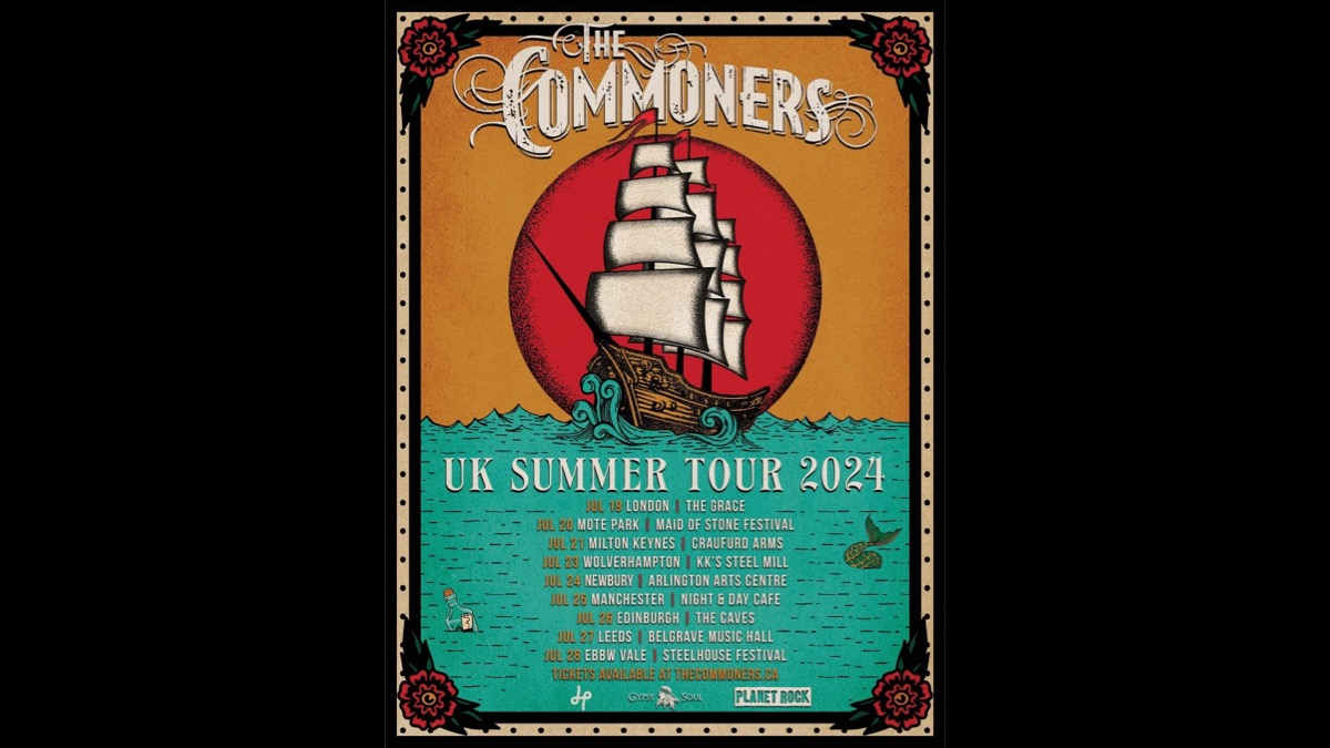 The Commoners Announce Summer 2024 UK Tour