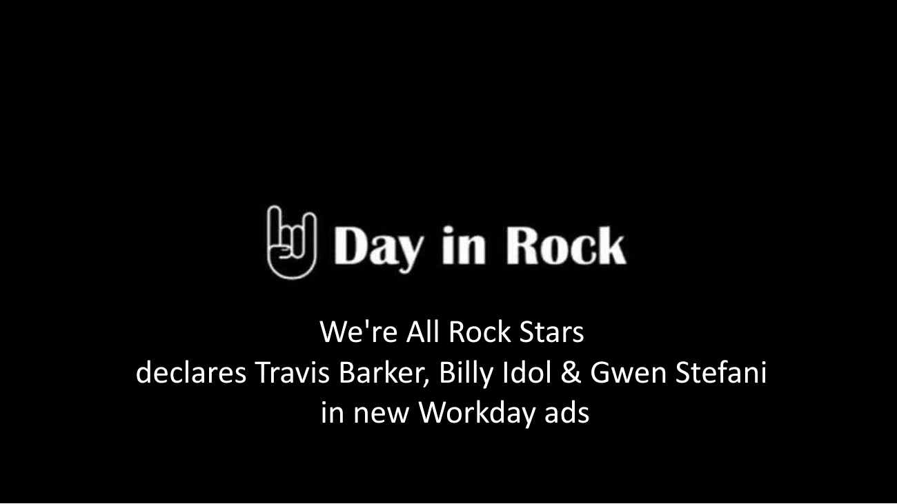 Travis Barker, Billy Idol & Gwen Stefani Defend 'Rock Star' Title in New Ads
