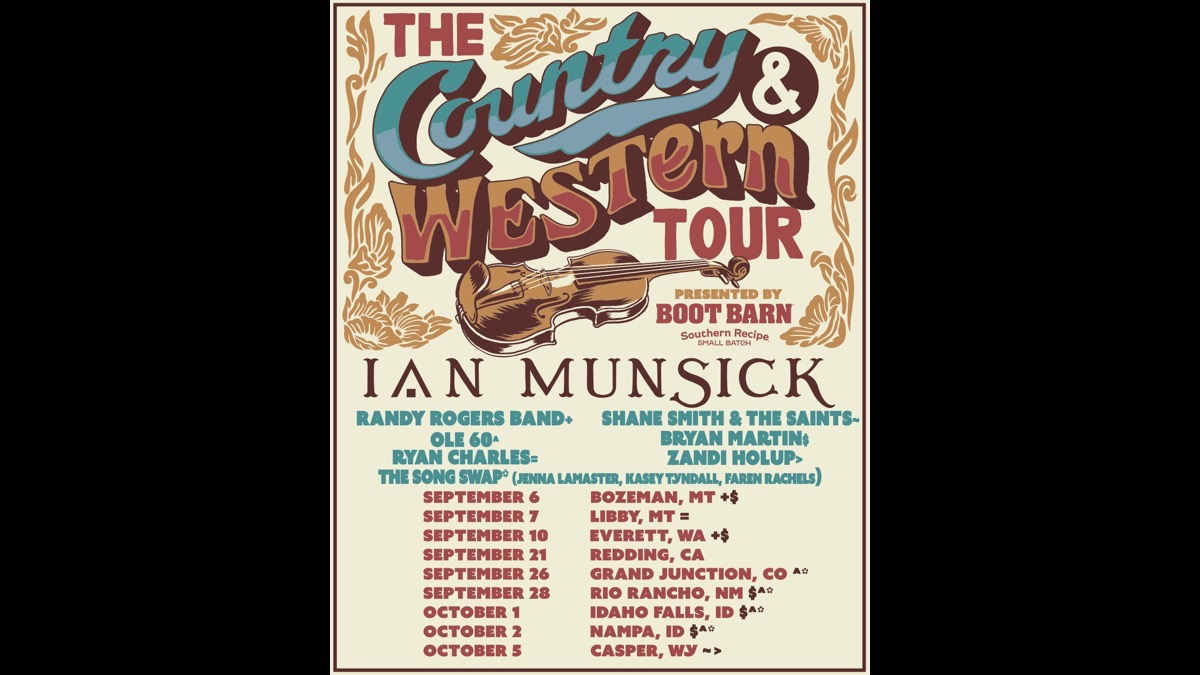 Ian Munsick Announces The Country & WESTern Tour