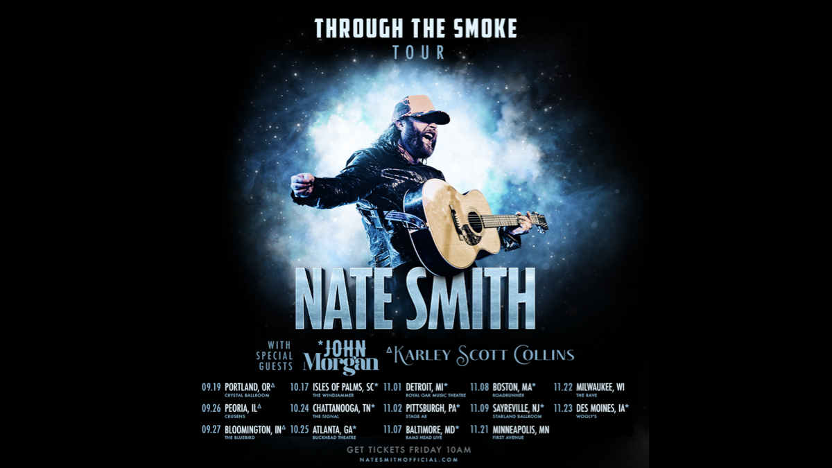 Nate Smith Announces 2024 Through The Smoke Tour