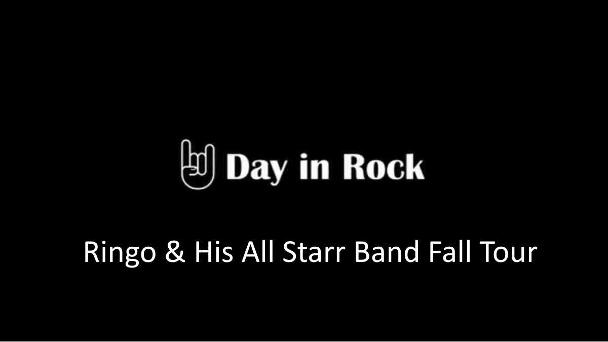 Ringo & His All Starr Band Announce Fall Tour