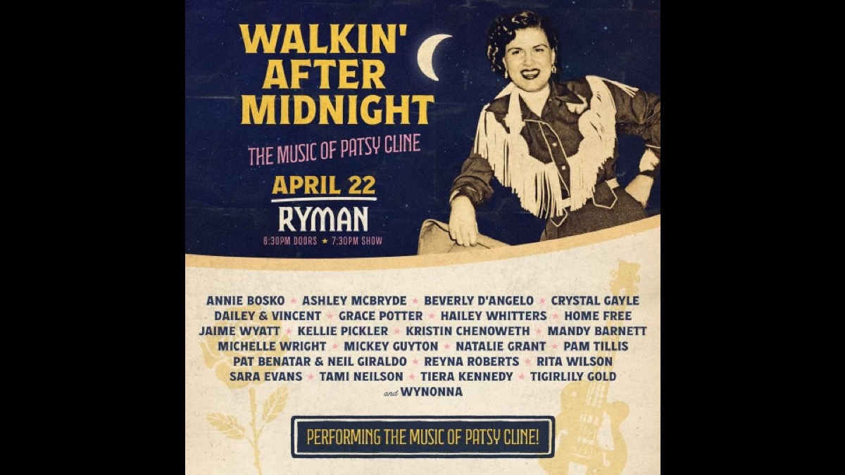 Wynonna, Ashley McBryde Lead Walkin' After Midnight: The Music of Patsy Cline Lineup