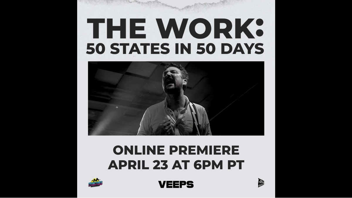 Frank Turner Announces The Work: 50 States In 50 Days Documentary
