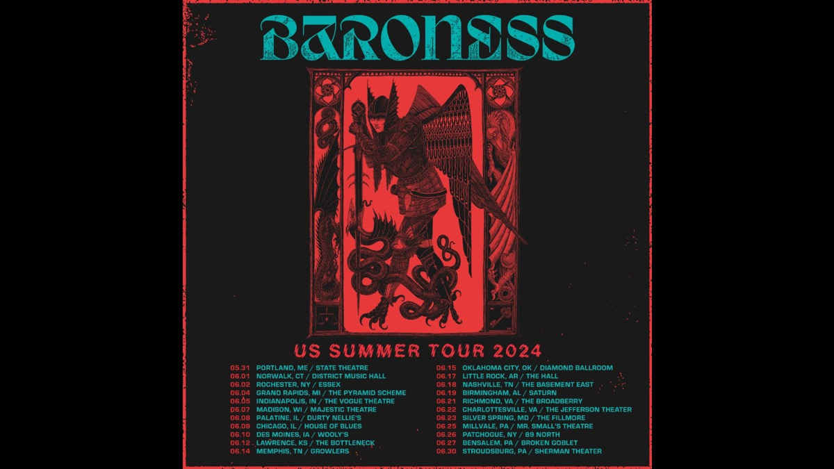 Baroness Announce Summer Tour