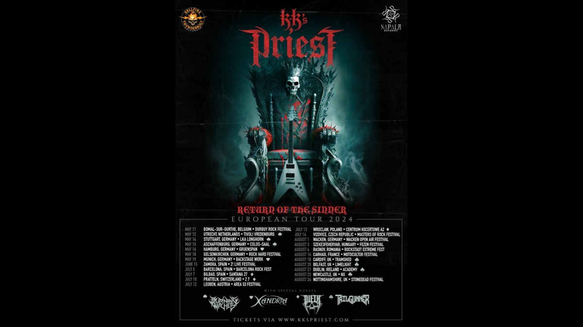 KK's Priest Announce Their First European Headline Tour