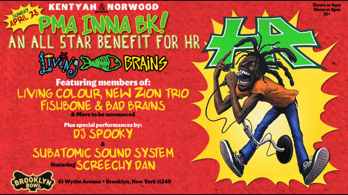 Brooklyn Bowl Hosts Benefit for Bad Brains' Frontman Paul 'HR' Hudson
