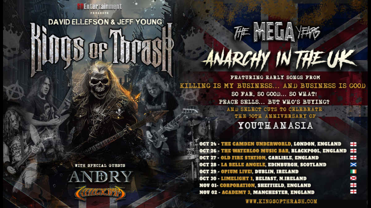 Kings Of Thrash Announce Anarchy in the UK Tour