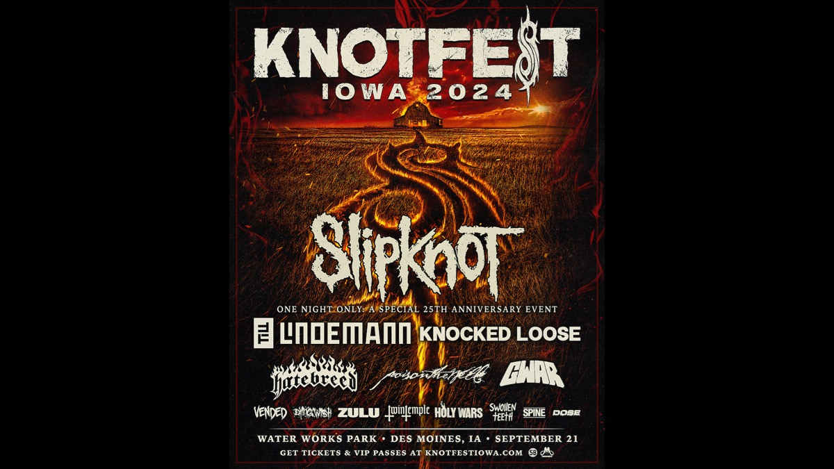 Slipknot Announce Knotfest Iowa Lineup