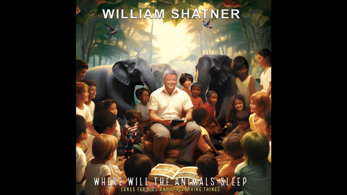 William Shatner Announces New Project With Animated 'Elephants And Termites' Lyric Video