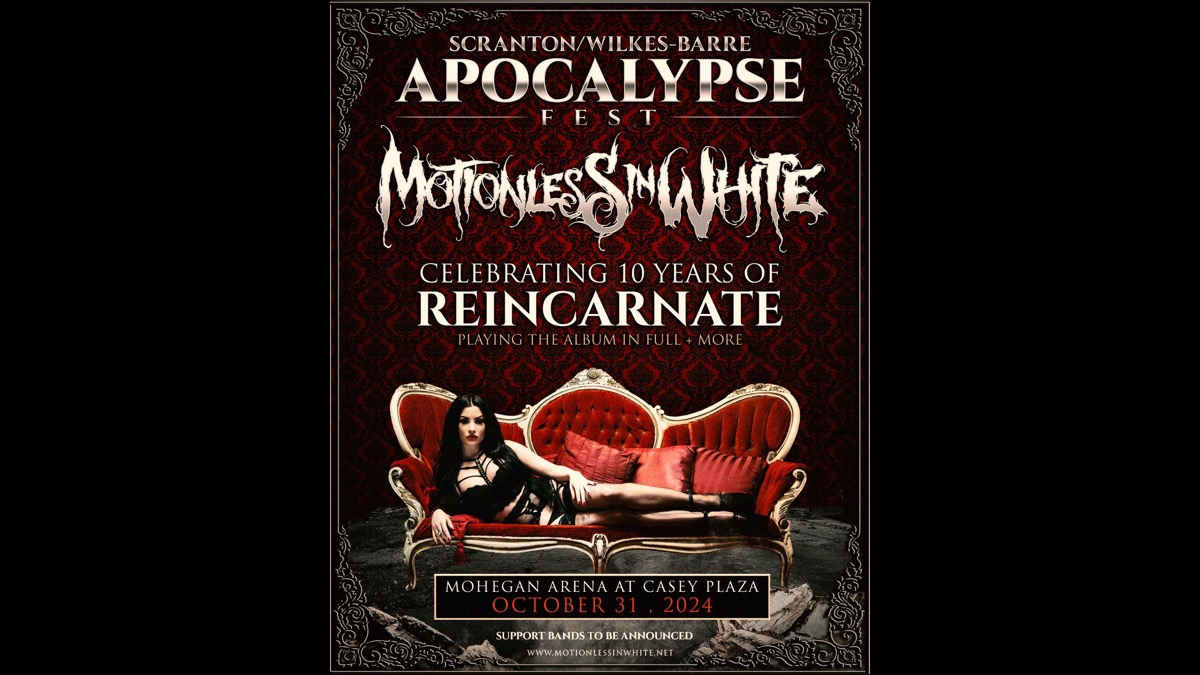 Motionless In White Announce 2nd Annual Apocalypse Fest